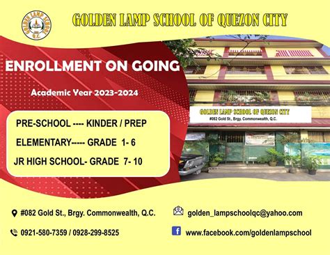 golden lamp school of quezon city|Golden Lamp School of Quezon City (Private School .